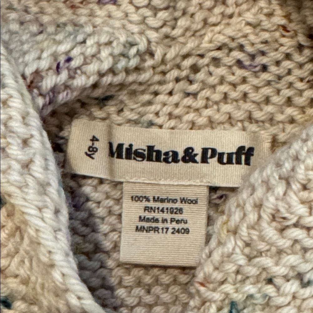 Misha & Puff Knit Capelet - Picture 2 of 3